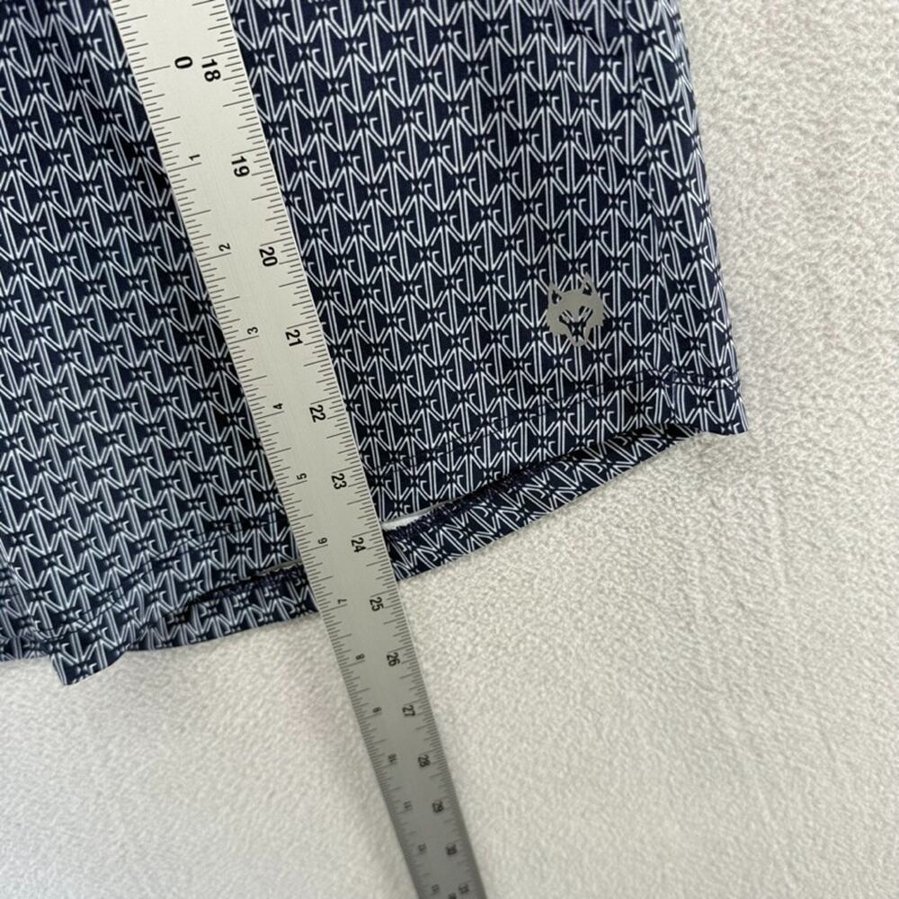 Greyson Polo Shirt Womens Medium Blue Rocket Mortgage Detroit Monogram Golf NEW - Picture 8 of 11